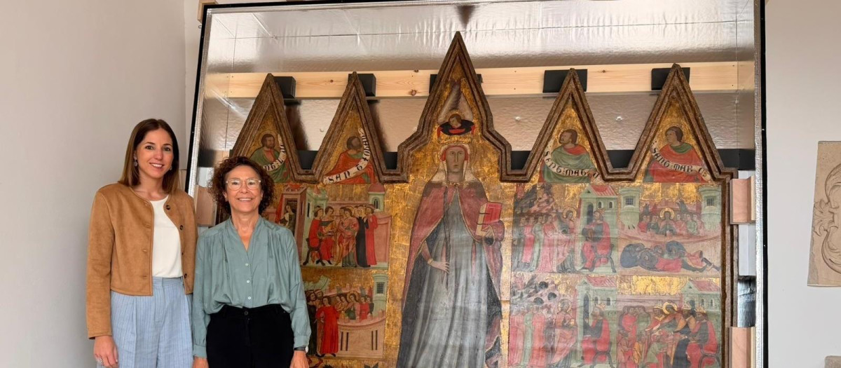 El Retablo de Santa Quiteria se expondrá temporalmente en el Prado a partir del 25 de mayo