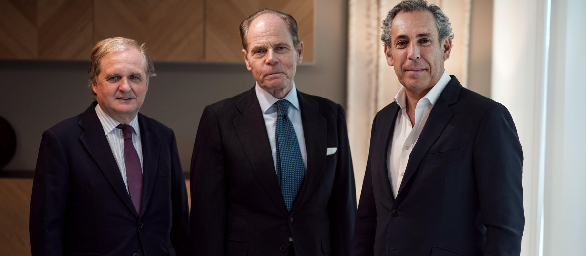 Ignacio Ybarra, Ignacio Eyriès y Manuel Mirat