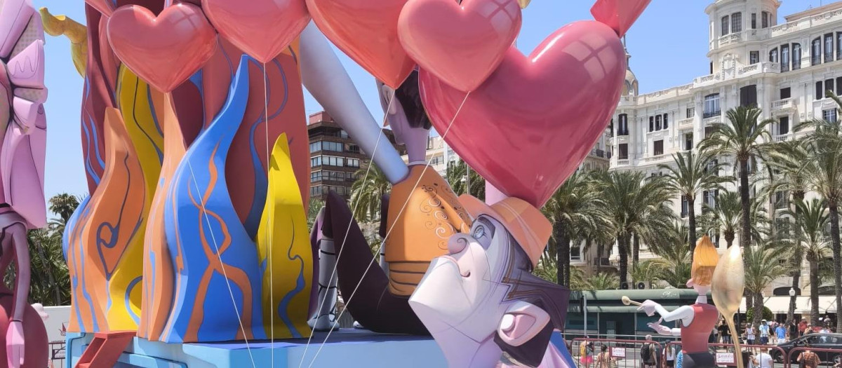 Imagen del primer premio de À Punt Fogueres 2025