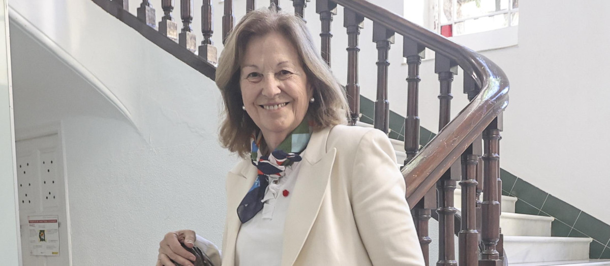 Carmen Romero during the defense of feminism and I published it in Malaga on Tuesday, 12 May 2026.