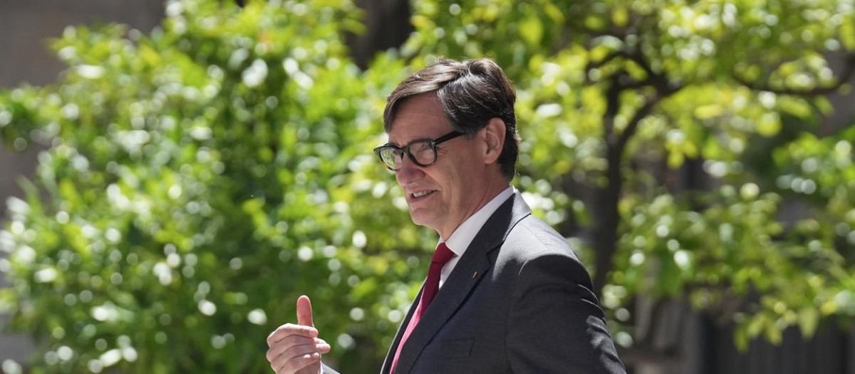 El presidente de la Generalitat de Cataluña, Salvador Illa, esta semana