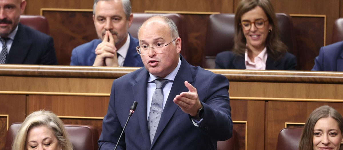 El secretario general del PP, Miguel Tellado