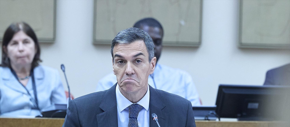 El presidente del Gobierno, Pedro Sánchez, el pasado mes de abril