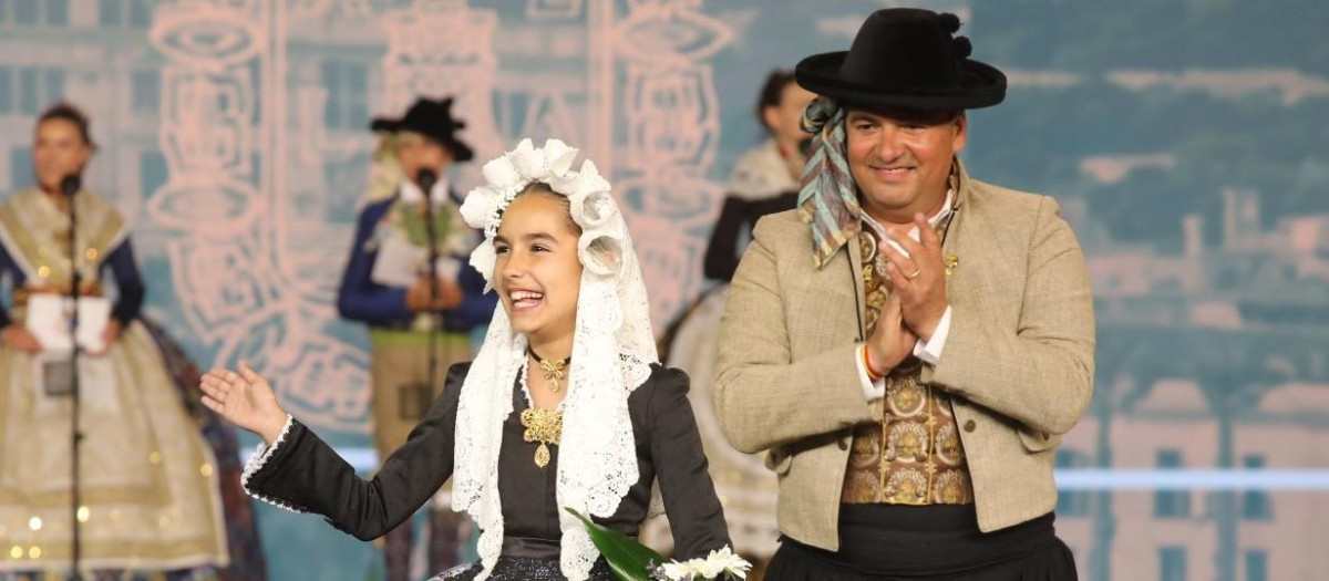Leire Arellano Ruiz, de la hoguera Plaza del Mediterráneo, Belleza del Fuego Infantil 2026