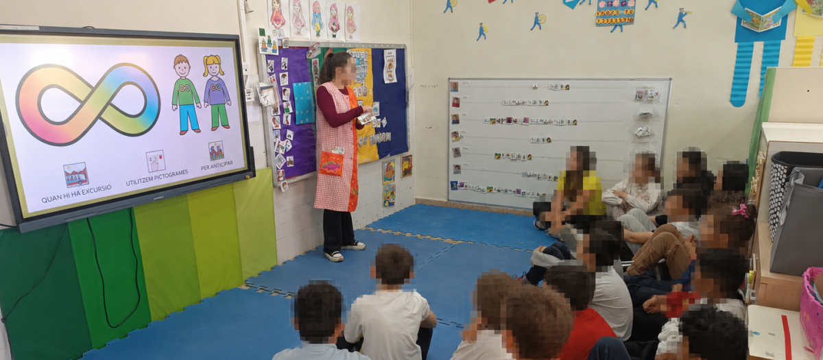 Imagen de archivo de un aula UECO de la Comunidad Valenciana