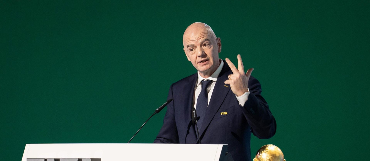 Gianni Infantino, presidente de la FIFA, en una imagen de este año