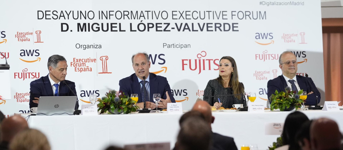 López-Valverde protagoniza el desayuno informativo organizado por Executive Forum