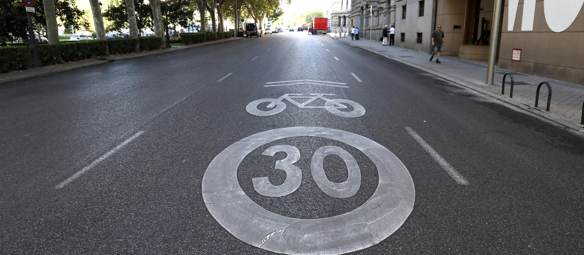 Muchas calles están ya limitadas a 30 kilómetros a la hora