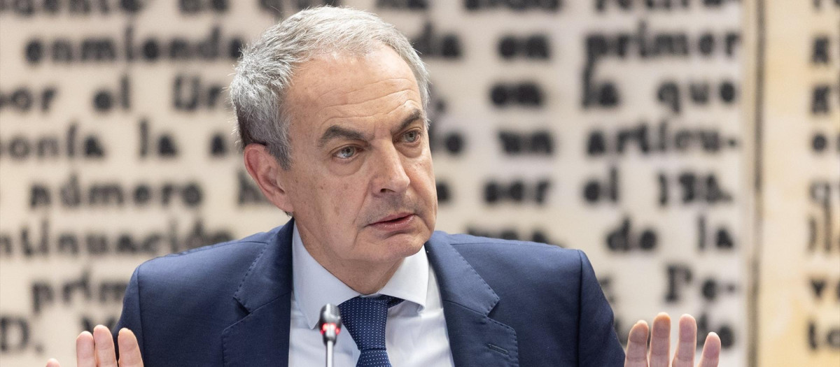 José Luis Rodríguez Zapatero, en la Comisión de Investigación sobre el caso Koldo en el Senado