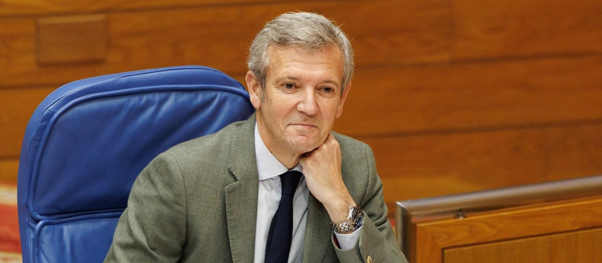 Alfonso Rueda, presidente de la Xunta
