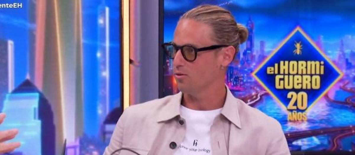 Marcos Llorente, en su visita a El Hormiguero