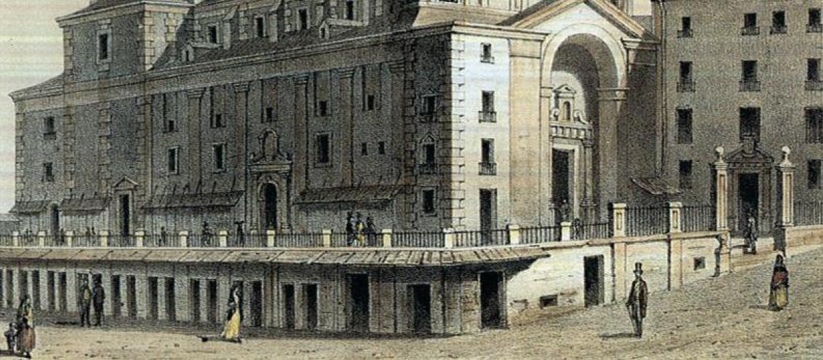 Las escaleras que tenía el convento de San Felipe el Real en la Puerta del Sol eran uno de estos mentideros