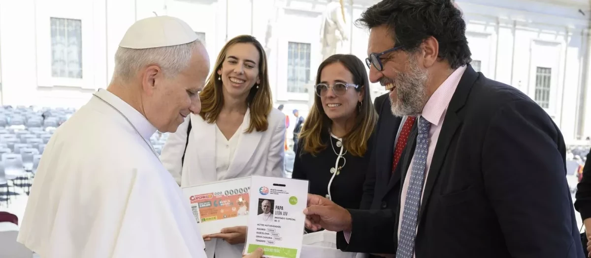 El Papa León XIV ya tiene su acreditación para participar en los actos de su viaje a España