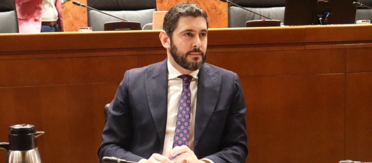 El vicepresidente primero del Gobierno de Aragón y consejero de Desregulación, Bienestar Social y Familia, Alejandro Nolasco.

REMITIDA / HANDOUT por VOX.
Fotografía remitida a medios de comunicación exclusivamente para ilustrar la noticia a la que hace referencia la imagen, y citando la procedencia de la imagen en la firma
20/5/2026