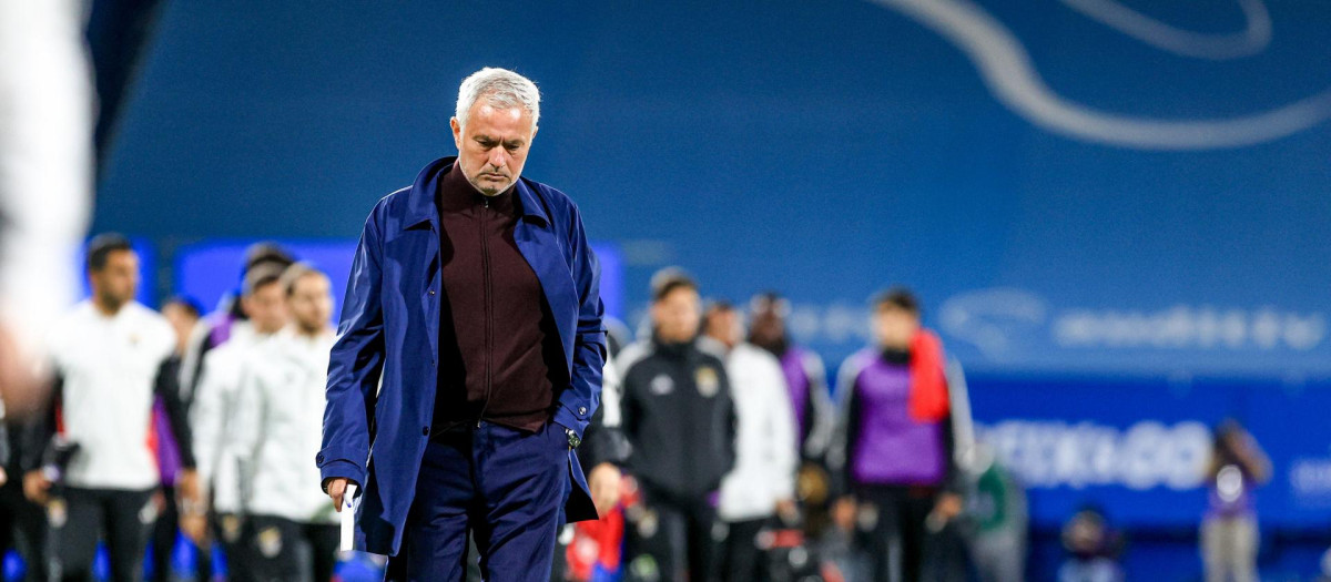 José Mourinho, actual entrenador del Benfica