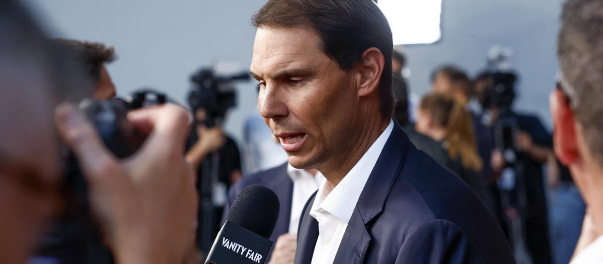 Rafa Nadal, durante la presentación de su esperado documental
