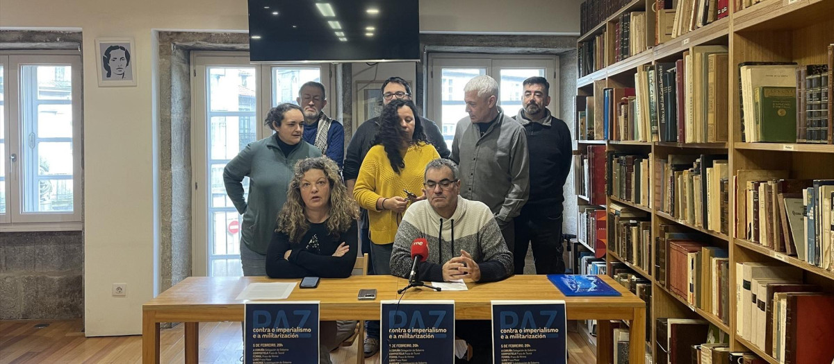 Miembros de Galiza pola Paz