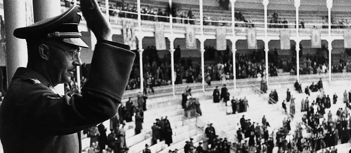 Heinrich Himmler, en la Plaza de Toros de Las Ventas en 1940