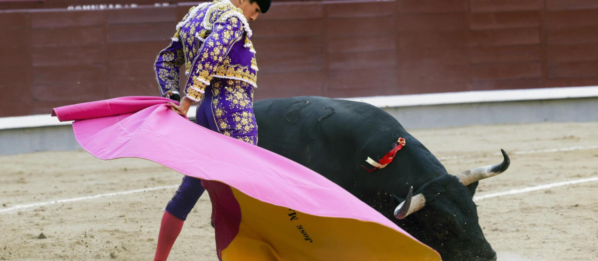 José María Manzanares, este jueves en Las Ventas