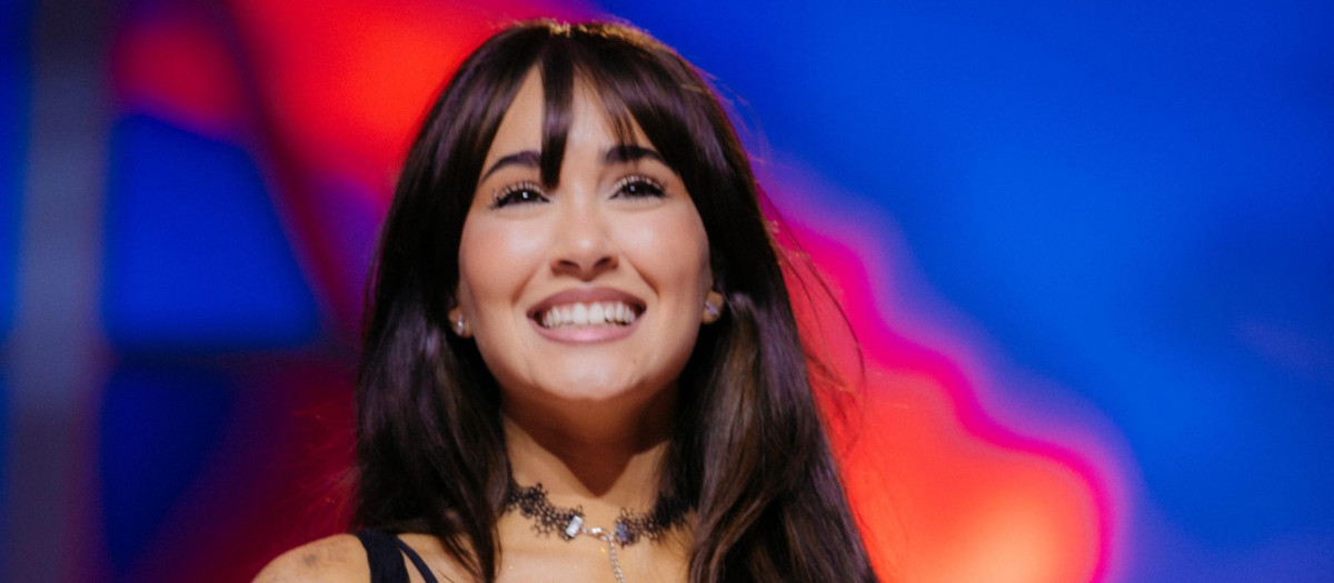 Imagen del concierto de Aitana en el Roig Arena