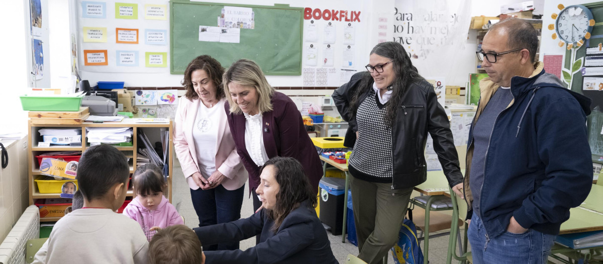 Imagen de archivo de Marta Barrachina en una de las escuelas infantiles