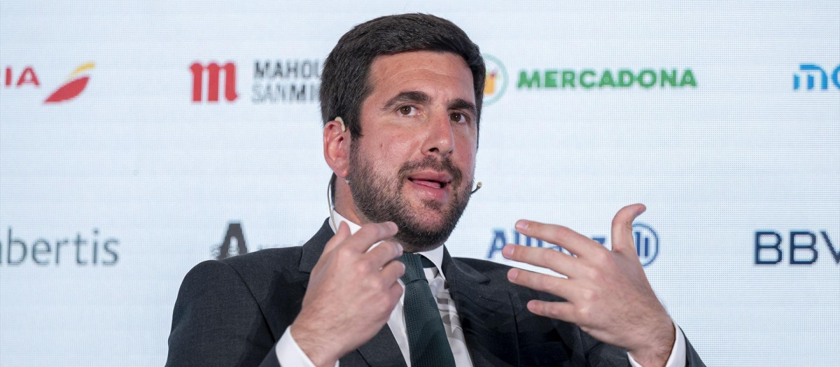 (Foto de ARCHIVO)
El empresario Enrique Riquelme durante la segunda jornada del VII Foro Internacional Expansión, en el Parador de Alcalá de Henares, a 20 de mayo de 2025, en Alcalá de Henares, Madrid (España). El foro, organizado por el diario económico, reúne a líderes empresariales, políticos y expertos internacionales y aborda los grandes desafíos económicos, geopolíticos y tecnológicos de la nueva era global, con sesiones dedicadas a geopolítica, inteligencia artificial, competitividad empresarial, energía, finanzas y la internacionalización de la economía.

Alberto Ortega / Europa Press
20/5/2026