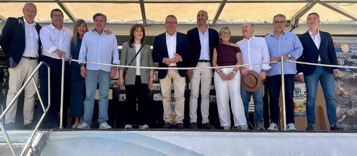Imagen tomada este sábado durante la Feria de San Isidro de Castalla, Alicante