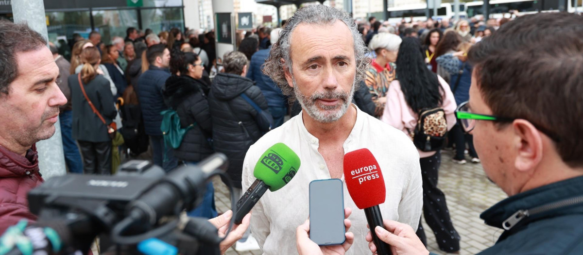 El presidente de la Asociación de Víctimas del descarrilamiento de Adamuz Mario Samper