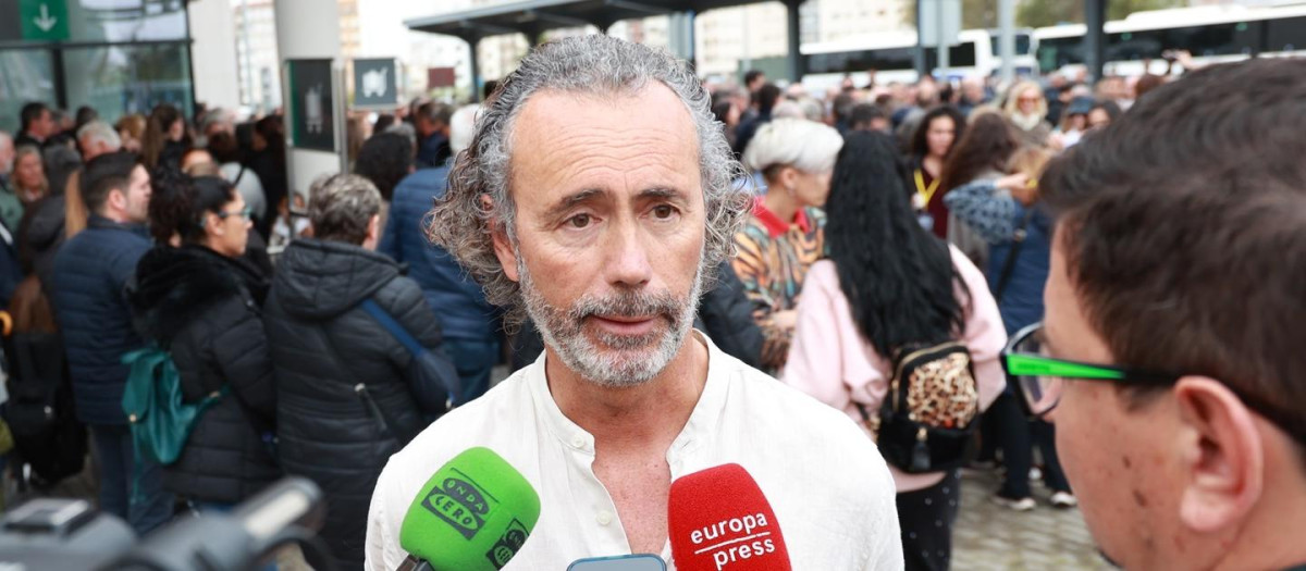 El presidente de la Asociación de Víctimas del descarrilamiento de Adamuz Mario Samper