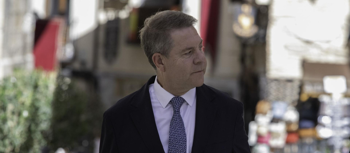 El presidente de Castilla-La Mancha, Emiliano García-Page
