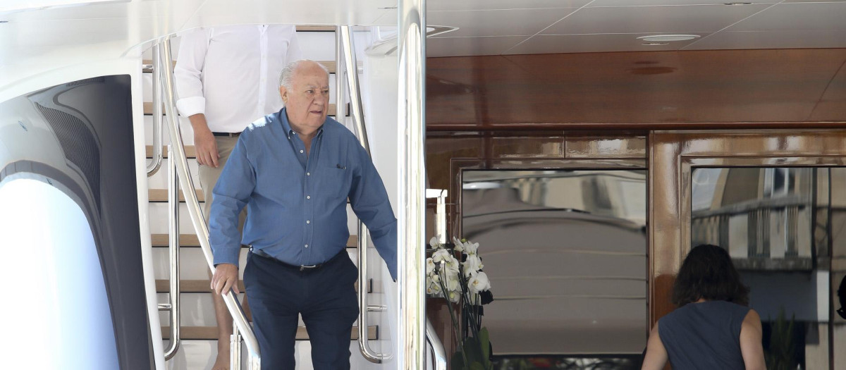 Amancio Ortega  en  Split  en   2019
