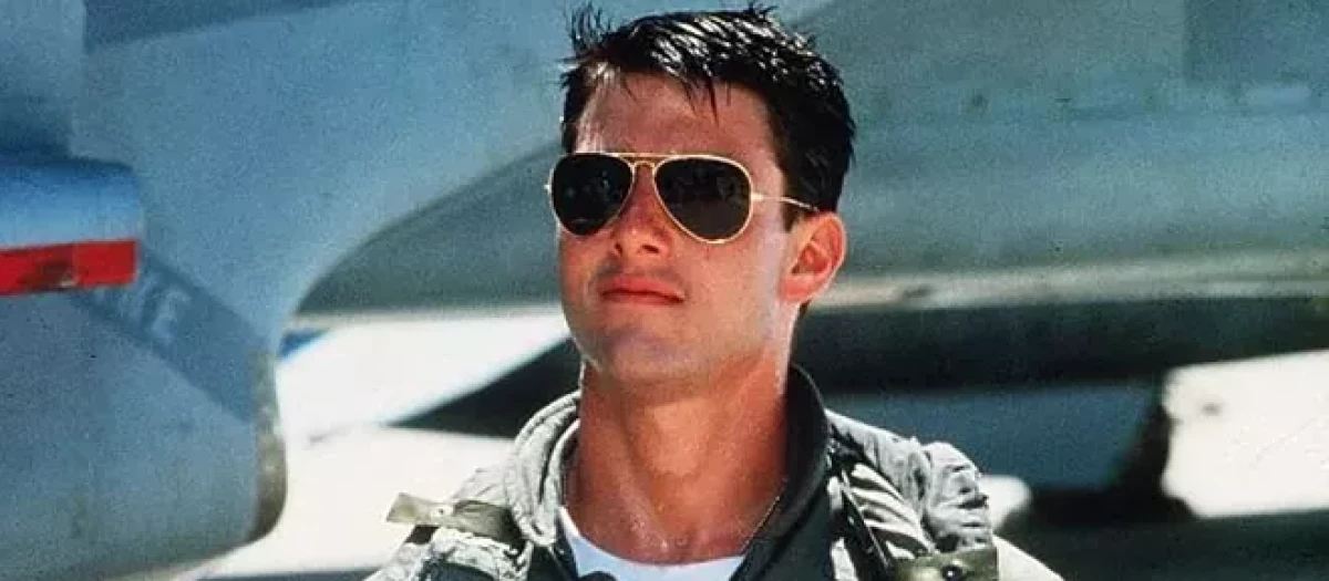Tom Cruise, en la película 'Top Gun'