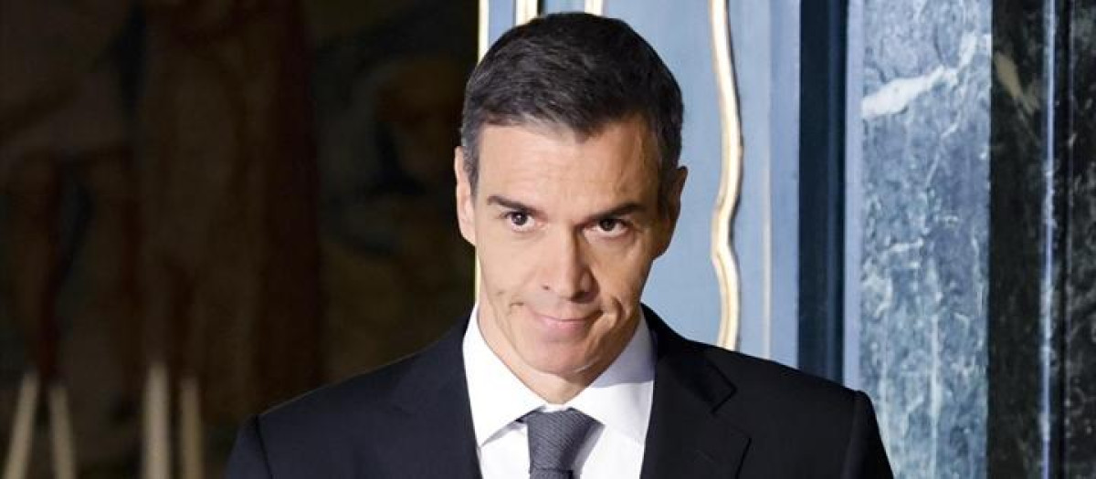 El presidente del Gobierno, Pedro Sánchez