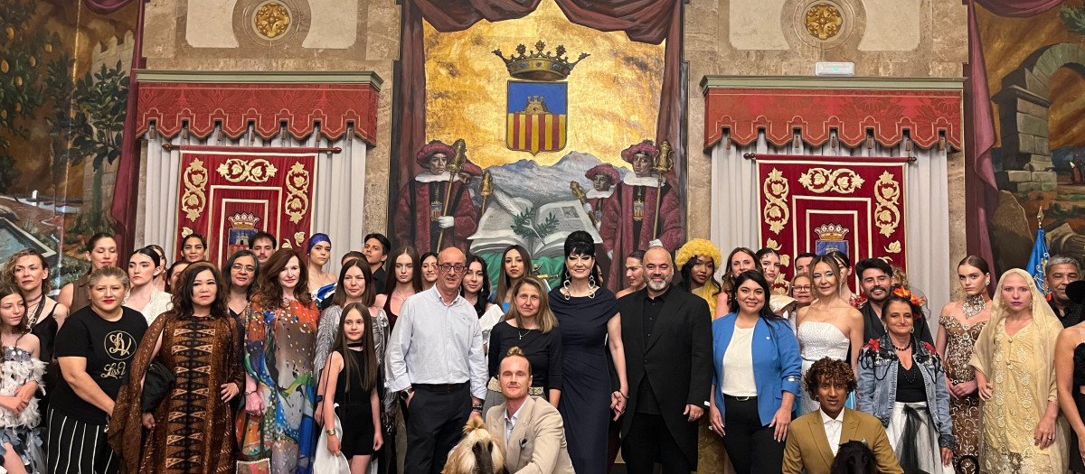 Imagen de la bienvenida al certamen de Modavisión