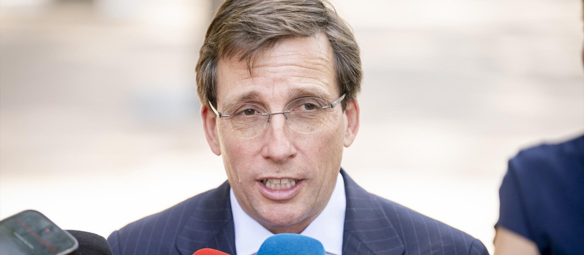 El alcalde de Madrid, José Luis Martínez-Almeida