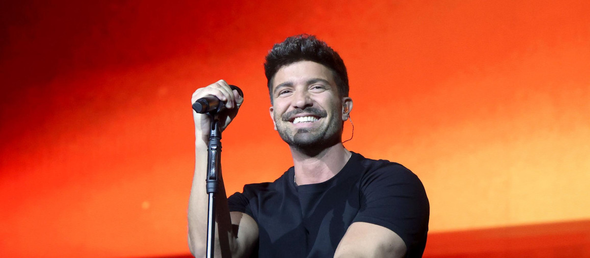 Imagen del concierto de Pablo Alborán en el Roig Arena