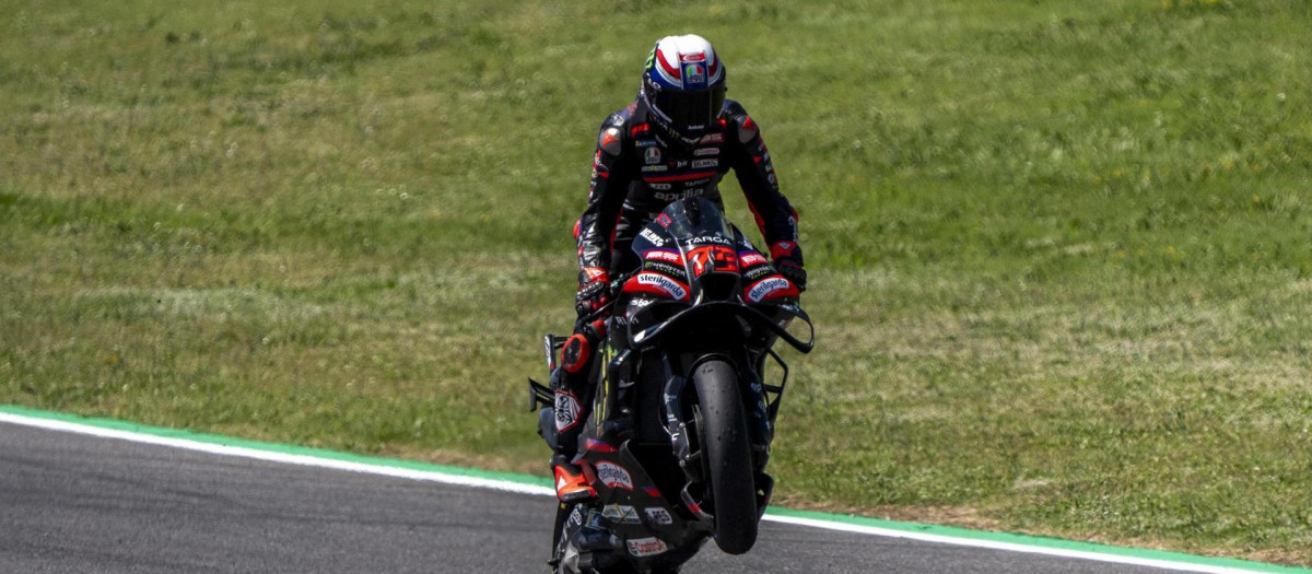 Marco Bezzecchi, en el Gran Premio de Italia