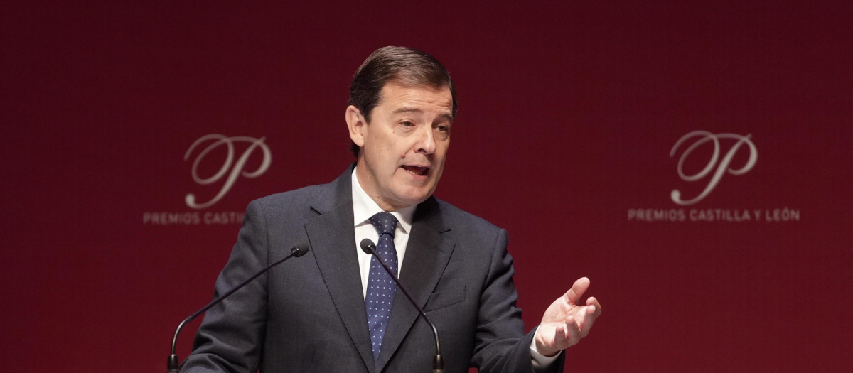 Alfonso Fernández Mañueco, presidente en funciones de Castilla y León, en una imagen de archivo