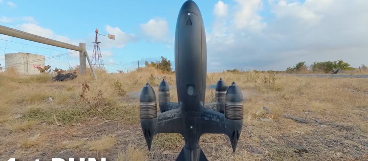 Imagen del dron creado por dos ingenieros aeroespaciales
