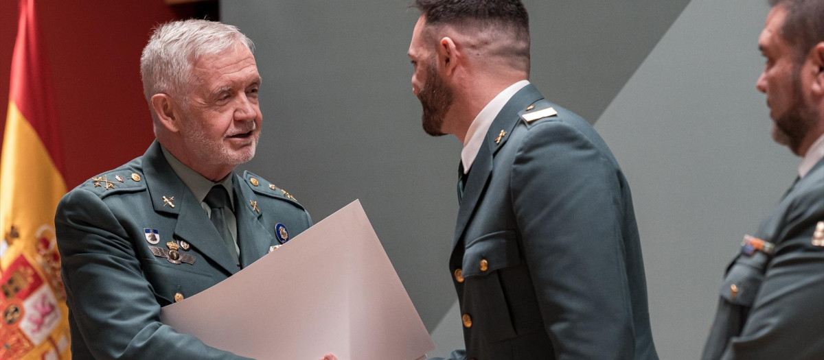 Manuel Llamas, director adjunto operativo de la Guardia Civil, en una imagen de archivo
