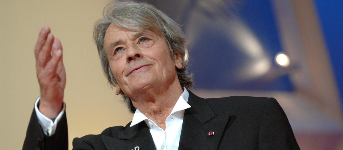 El fallecido actor Alin Delon en una foto de archivo