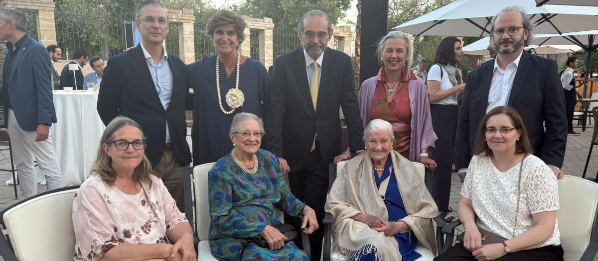 Los descendientes del santo mallorquín, arropados por Bullón de Mendoza