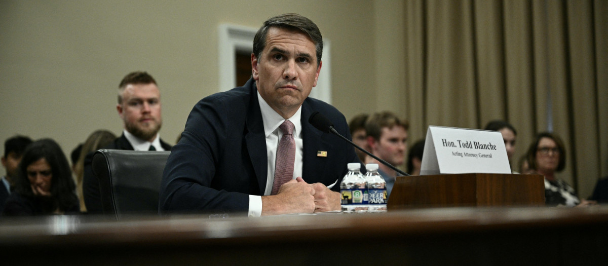 Todd Blanche, exabogado de Donald Trump y actual secretario de Justicia Interino de EE.UU.