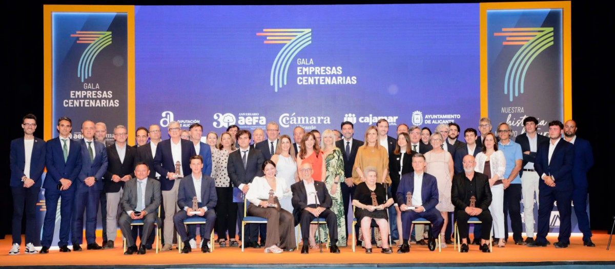 Gala de empresas centenarias