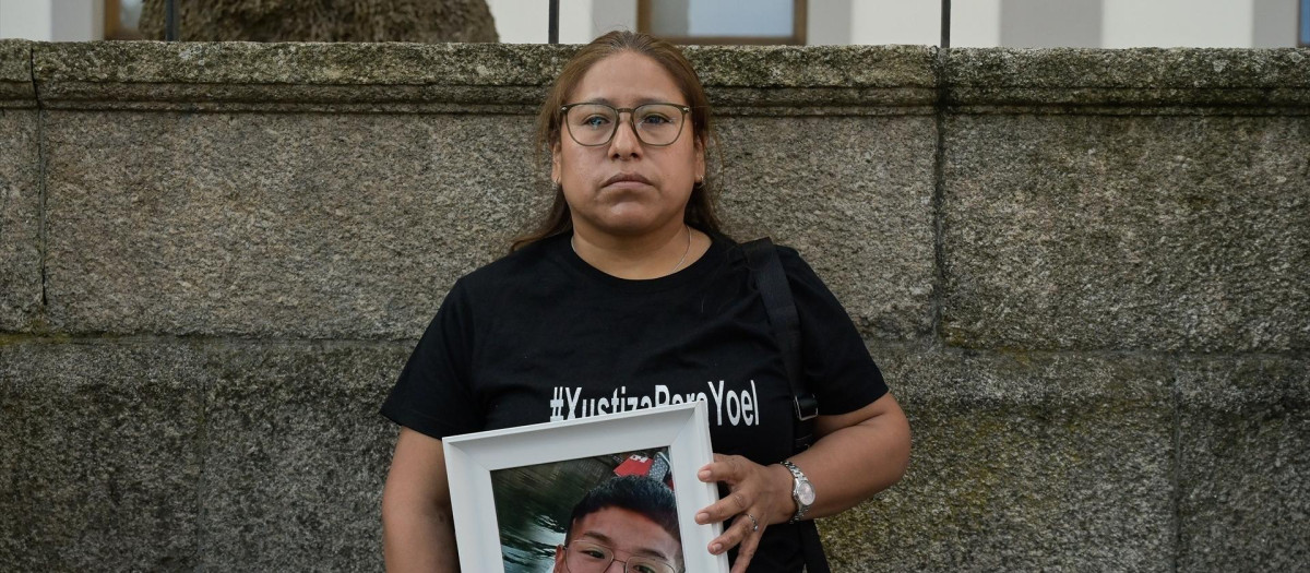 Madre de Yoel Quispe