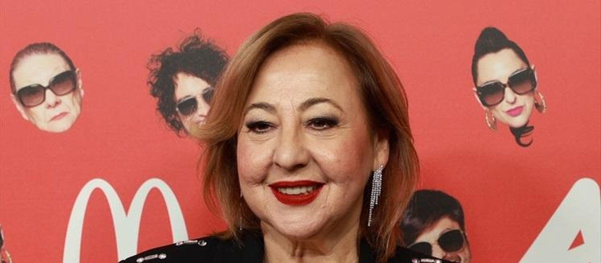 Carmen Machi durante la premier de la película ‘Aída y vuelta’