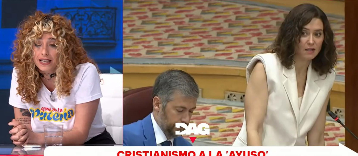 Alejandra Martínez ha arremetido contra Ayuso en Directo al Grano