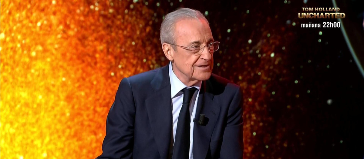 Florentino Pérez, en la entrevista en Horizonte con Iker Jiménez
