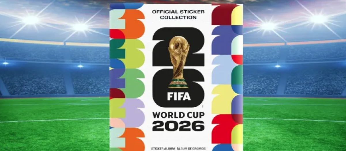 El álbum de cromos oficial de la Copa del Mundo