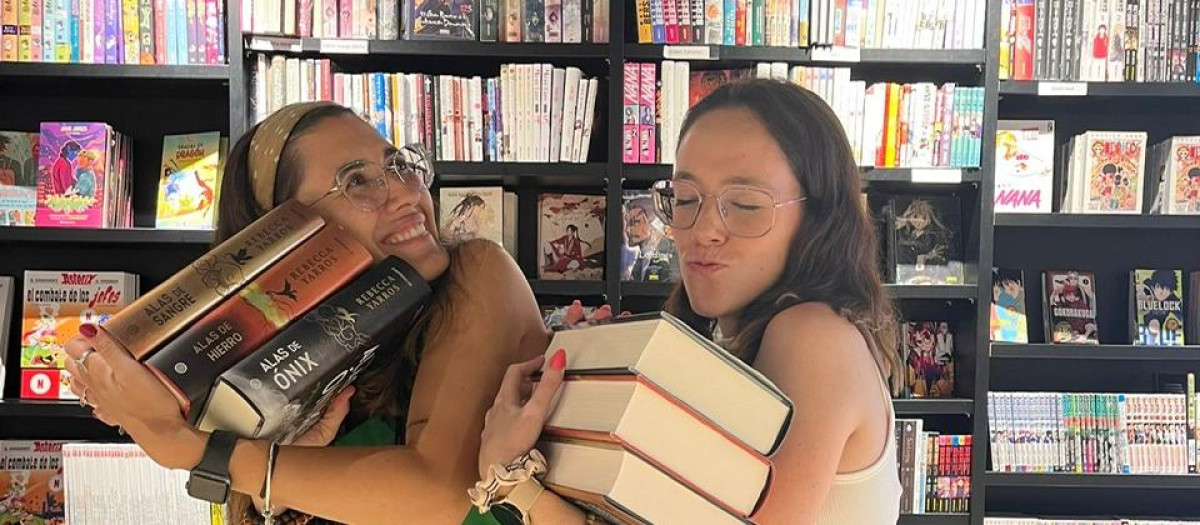 Las bookstagrammer cordobesas Rosa Fernández e Inma Córdoba